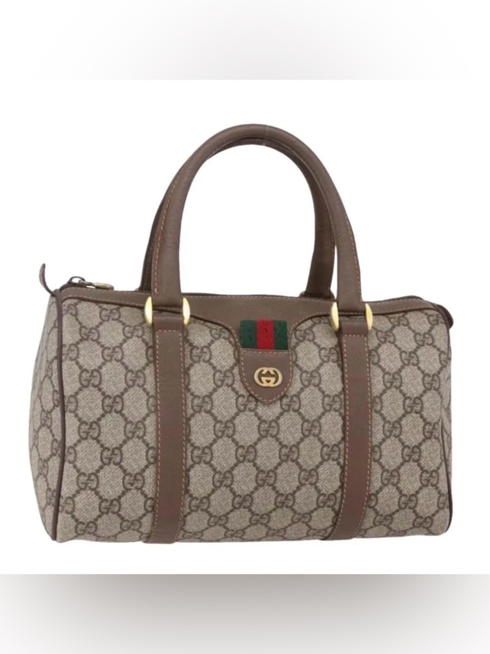 Gucci GG Supreme Boston Bag-Vintage